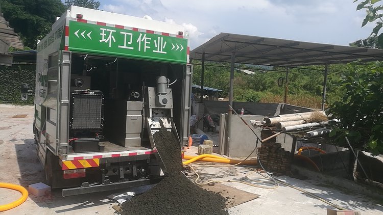 石排镇污泥干湿分离技术