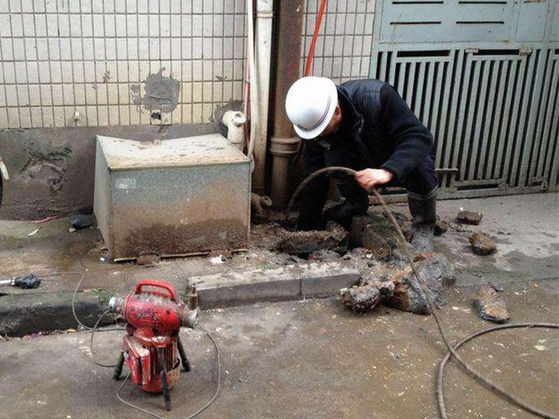 石排镇疏通下水道-洗菜池疏通